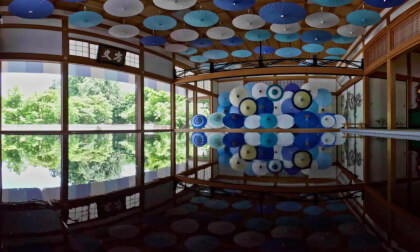 VR180 8k 宝徳寺 風鈴と床もみじ （Wind chimes and reflective maple floors at Houtokuji Temple in Gunma）