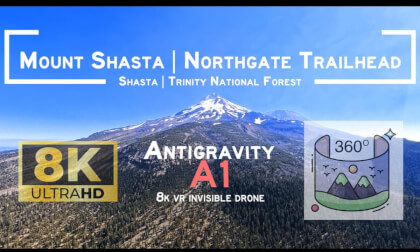 Mount Shasta 360° VR | North Face Volcano Flight | Antigravity A1