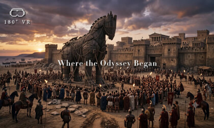 The Trojan Horse — Where the Odyssey Began | VR180 トロイの木馬