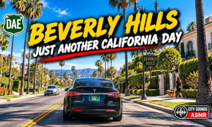 So this is what a quiet day in Beverly Hills looks like.