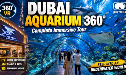 Dubai Aquarium 360° VR Experience 🐠 | Complete Immersive Tour at Dubai Mall