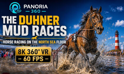 Horse Racing on the North Sea Floor | Duhner Wattrennen 2026 | 8K 360° VR 60FPS