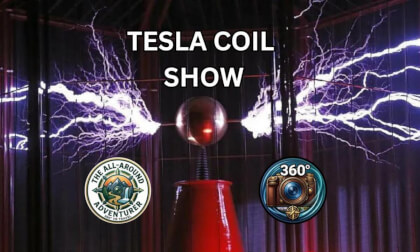 World’s Most Powerful Tesla Coil Show | 360° VR Experience