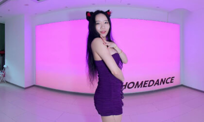 模特白白 舞蹈室练习