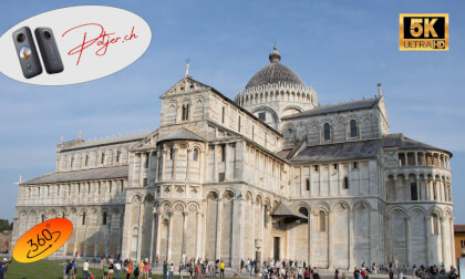 Discovering the Magnificent Pisa Cathedral 360° VR: Italy's Romanesque Gem