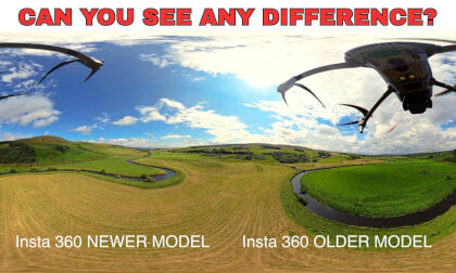 Full 360° View Insta 360 Comparison: Older Model Vs Newer Model