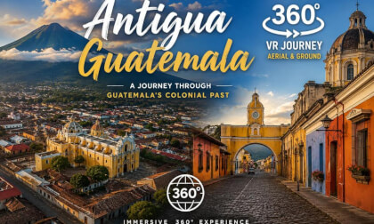 Antigua Guatemala in 360° | Aerial & Ground VR Journey Through a Colonial City 🇬🇹