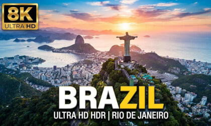 Brazil 8K HDR 🇧🇷 | A Journey Through Brazil’s Most Beautiful Places | Ultra HD