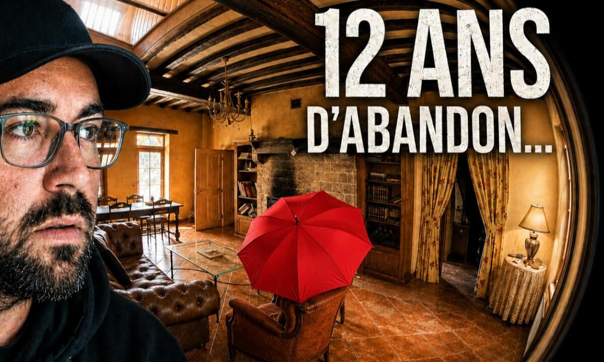 Urbex : Gîte abandonné intacte depuis 12 ans