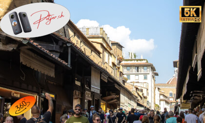 Ponte Vecchio  360° VR- Florence's Iconic Bridge of Elegance VR Video Ponte Vecchio  360° VR- Florence's Iconic Bridge of Elegance VR