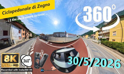 La nuova ciclopedonale di Zogno centro (BG) - 30 maggio 2026