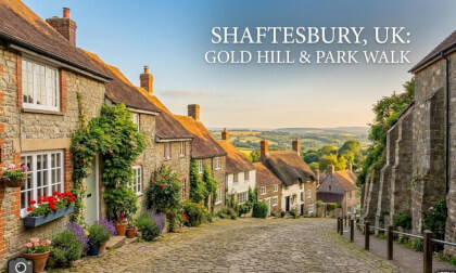Shaftesbury GB : Exploring the UK’s Most Picturesque Town & Iconic Gold Hill!