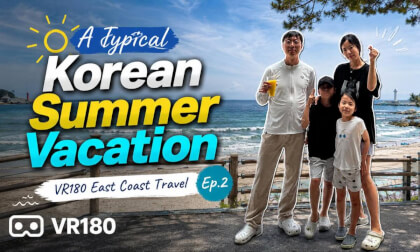 [VR180 8K 3D] A Typical Korean Summer Vacation | VR180 East Coast Travel Ep. 2