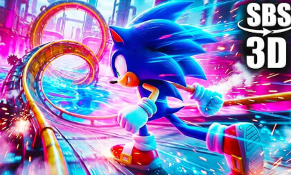 VR SONIC: TRY TO FOLLOW HIM at Chemical Plants! 🔥  VR Video [3D SBS]