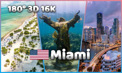 180° 16K Miami | マイアミ | 邁阿密 | 마이애미