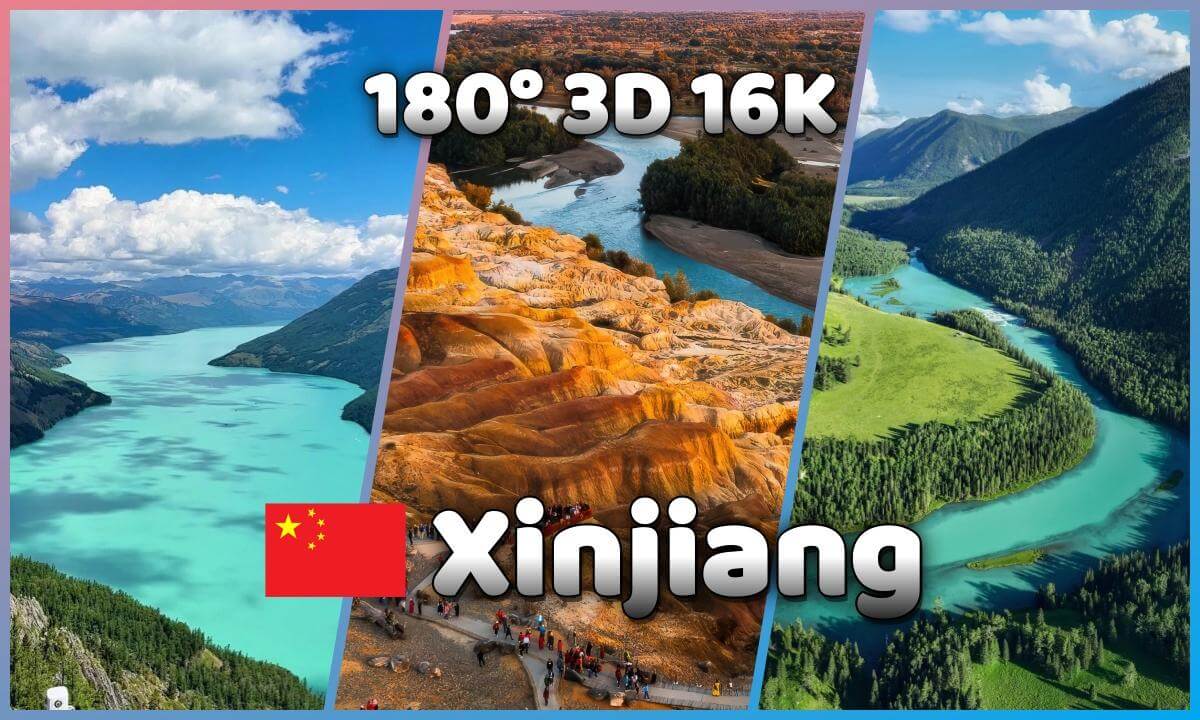 180° 16K Altay, Xinjiang | 新疆阿勒泰 | しんきょうアルタイ | 신장 알타이