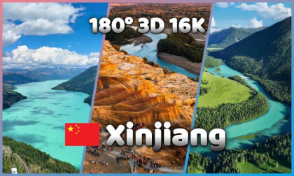 180° 16K Altay, Xinjiang | 新疆阿勒泰 | しんきょうアルタイ | 신장 알타이