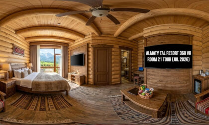 Almaty Tal Resort  360 VR Room 21 Tour (Jul 2026)