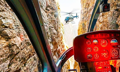 VR: Surviving a Police Helicopter Chase! 🔥  GTA 5 VR Vídeo [3D SBS]