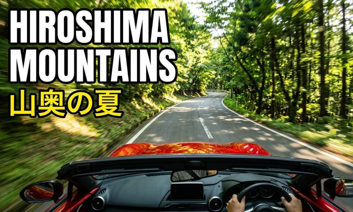 Hidden Summer Roads of Japan - Peaceful Drive in a Miata ND