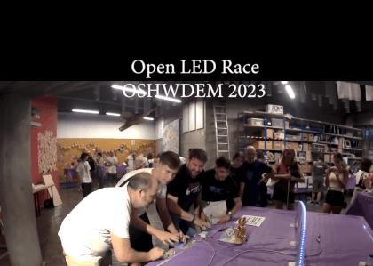 Open LED RACE Game Open LED RACE Game