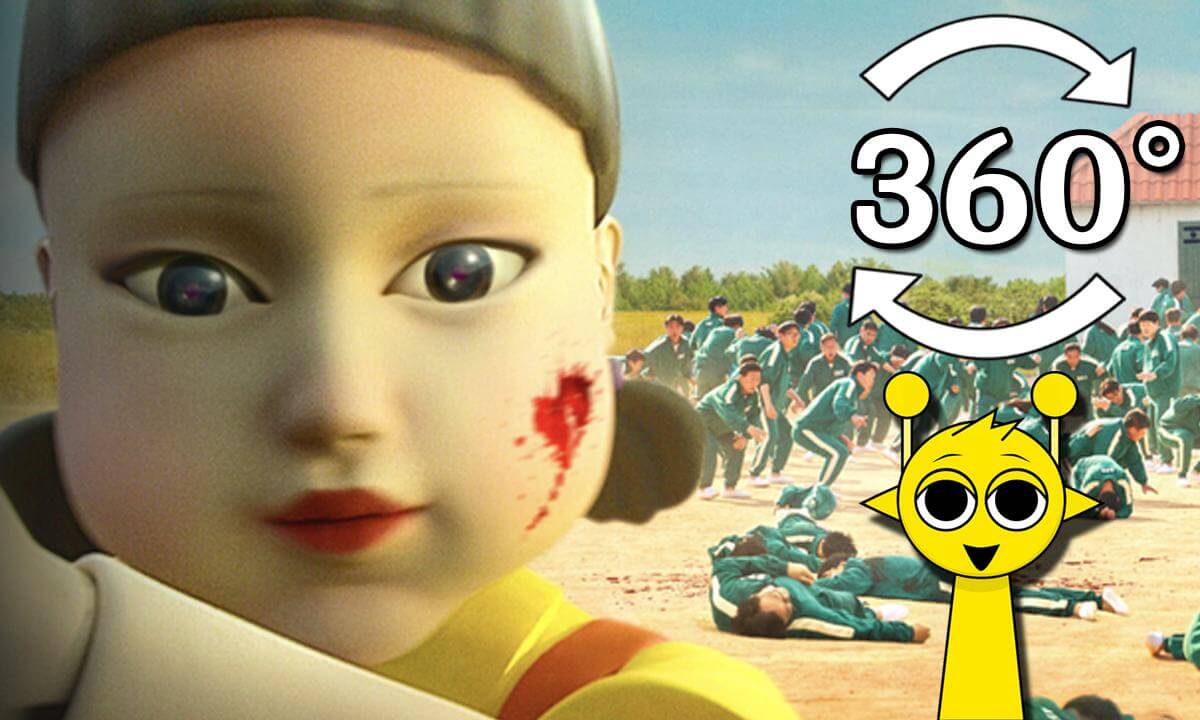 Squid Game X Sprunki - Every Squid Game in VR 360°