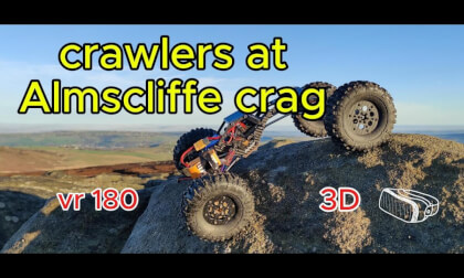 crawling at Almscliffe crag