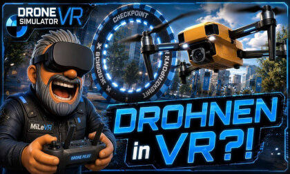 Ich hätte nie gedacht, dass Drohnen in VR SO viel Spaß machen! (3D SBS)