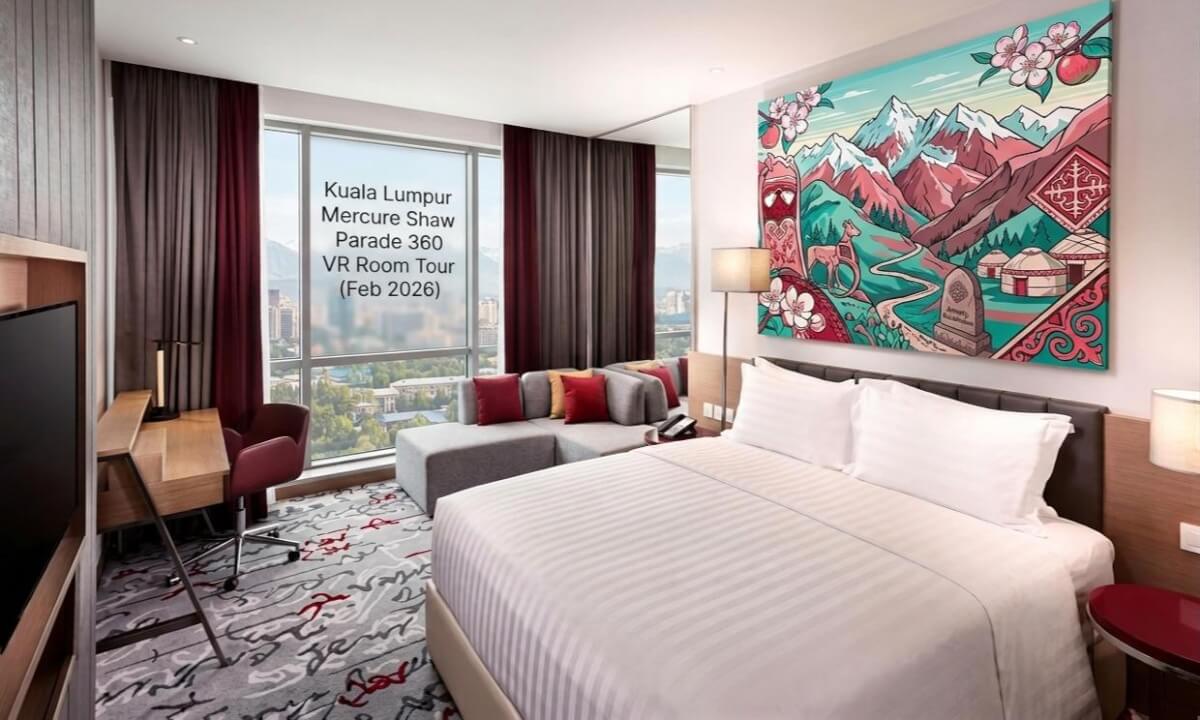 Kuala Lumpur Mercure Shaw Parade 360 VR Room Tour (Feb 2026)