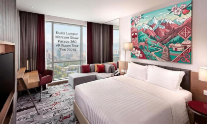 Kuala Lumpur Mercure Shaw Parade 360 VR Room Tour (Feb 2026)