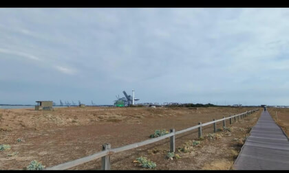 A walk around Landguard Felixstowe