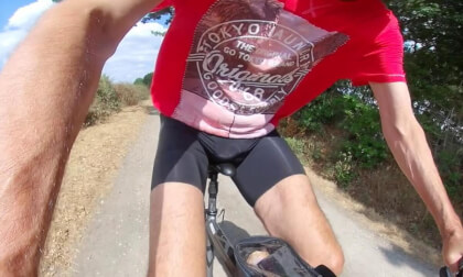 Qoocam 3D VR Test on bike