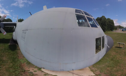 Greenwood Aviation Museum Exterior Aircraft Displays - Clip 4
