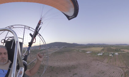 Sunrise Paramotor Flight over Pinoso | Vittorazi Cosmos 300 + Airfer Diamond Evo | 360°