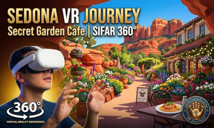 Inside Sedona’s Secret Garden Cafe in 360° VR | SIFAR Travel