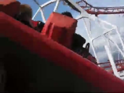 Corkscrew POV at Playland in Vancouver VR