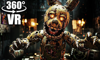 360º VR Horror: Halloween VR Experience 🎃  FNaF VR