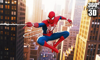 360º VR Spider Man: The feeling of being Spider-Man in VR Between Buildings is INSANE