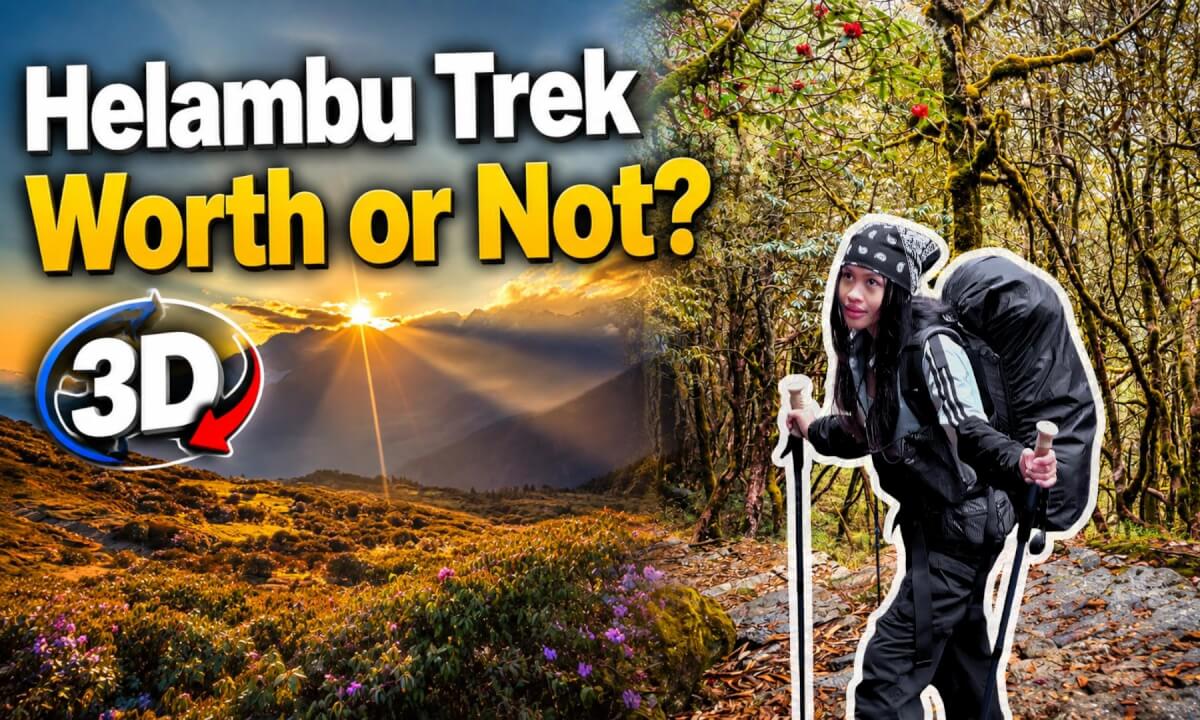 Helambu Trek – Worth It or Not? Day 1 3D VR180 Trekking Adventure in Nepal