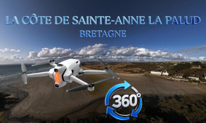 La côte de Sainte-Anne La Palud en Bretagne