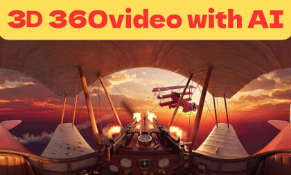 60th AI-Gen 8K 3D 360° VR Experience　”Six O'Clock on Crimson”