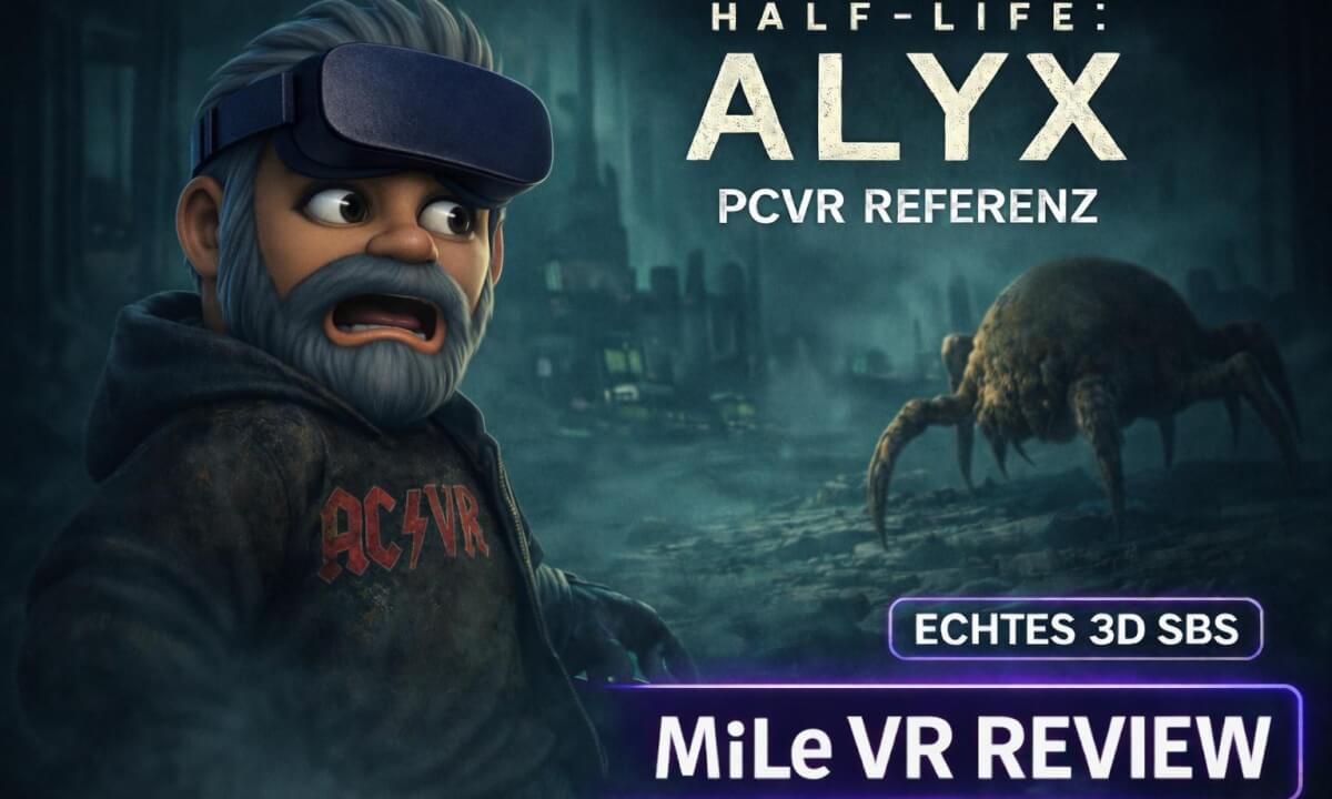Half-Life: Alyx in VR – Auch heute noch eine PCVR-Referenz | ECHTES 3D SBS
