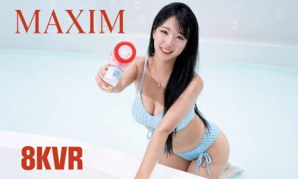 MAXIM Poolside Cover Shoot | Korean Cheerleader Yeo-jin Seo (LG Twins) VR Making Film #2