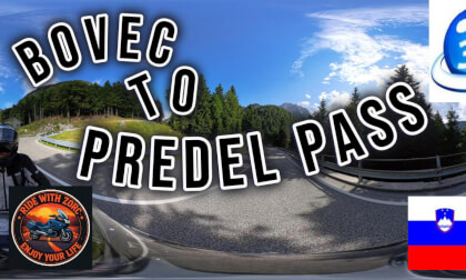 360° Motorcycle Ride from Bovec to Predel Pass 🇸🇮🇮🇹 | Epic Alpine Road on BMW Touring Bike