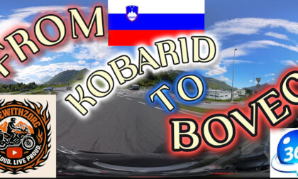 360° Motorcycle Ride 🇸🇮 KOBARID to BOVEC | BMW R 1200 RT Scenic Soča Valley Adventure