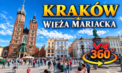 Kraków Tourist Walk | Old Town & Bugle Tower  | June 2026 | 360° VR | Insta360 X4 8K
