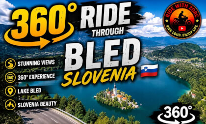 360° RIDE THROUGH BLED, SLOVENIA 🇸🇮 | BMW R 1200 RT