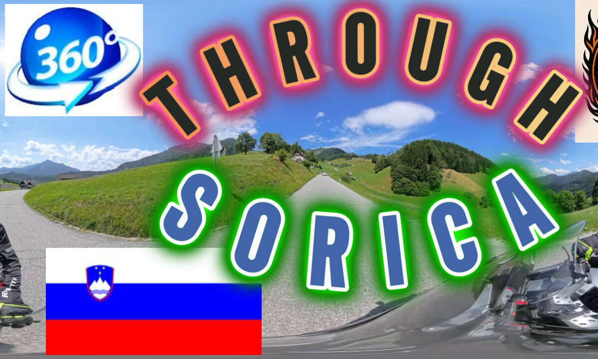 Slovenian Roads 360° Uphill Ride Through Sorica 🇸🇮 | BMW R 1200 RT POV Motorcycle Touring