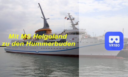 SpecialMoments: - Mit MS Helgoland zu den Hummerbuden - VR180⎢3D