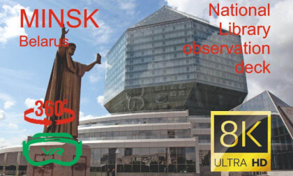Minsk, Belarus, National Library, Observation Deck